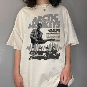 Arctic Monkeys Tour 2023 T-Shirt Vintage Indie Rock Band Tee 93